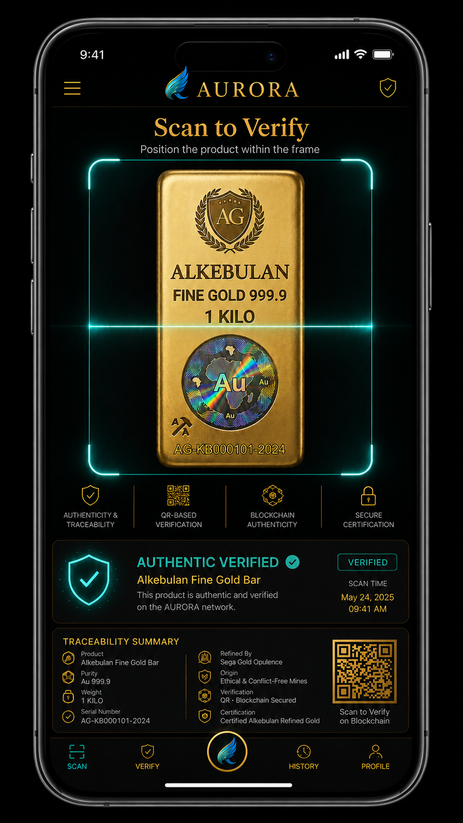 AURORA QR Scan