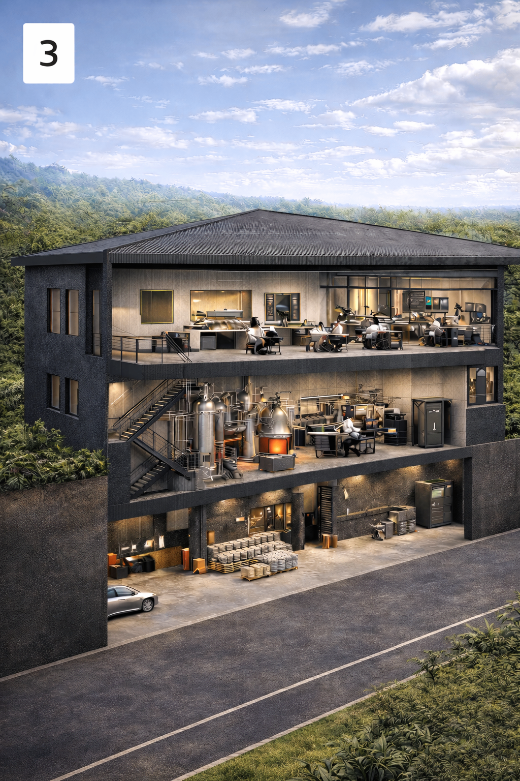 Refinery and atelier vision